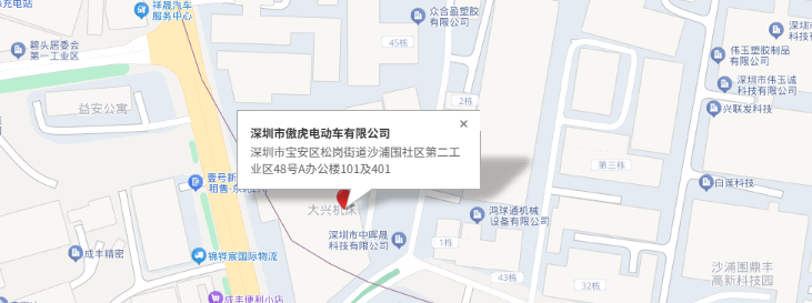 公司位置地图