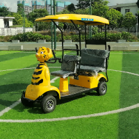 三座电动观光车